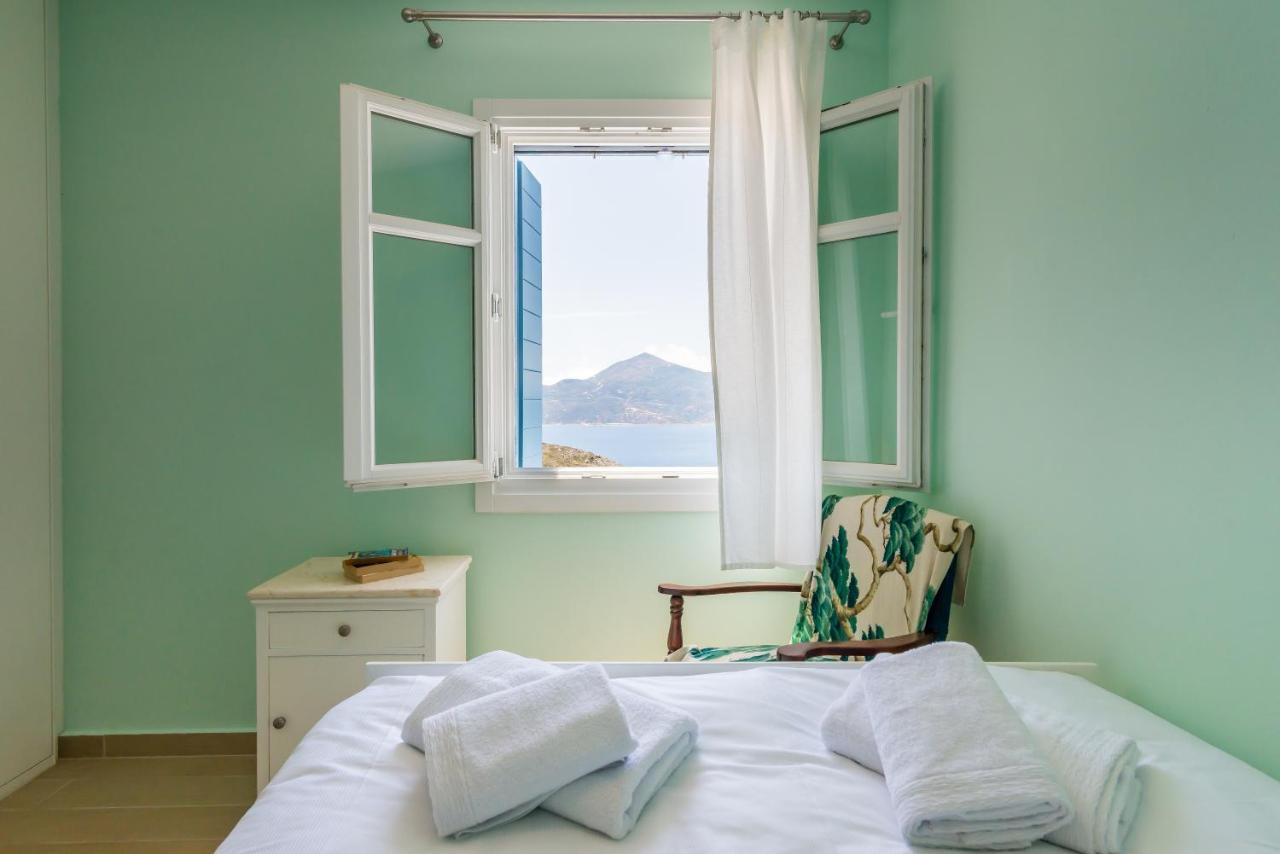 Villa Blue Sky Trypiti Bagian luar foto