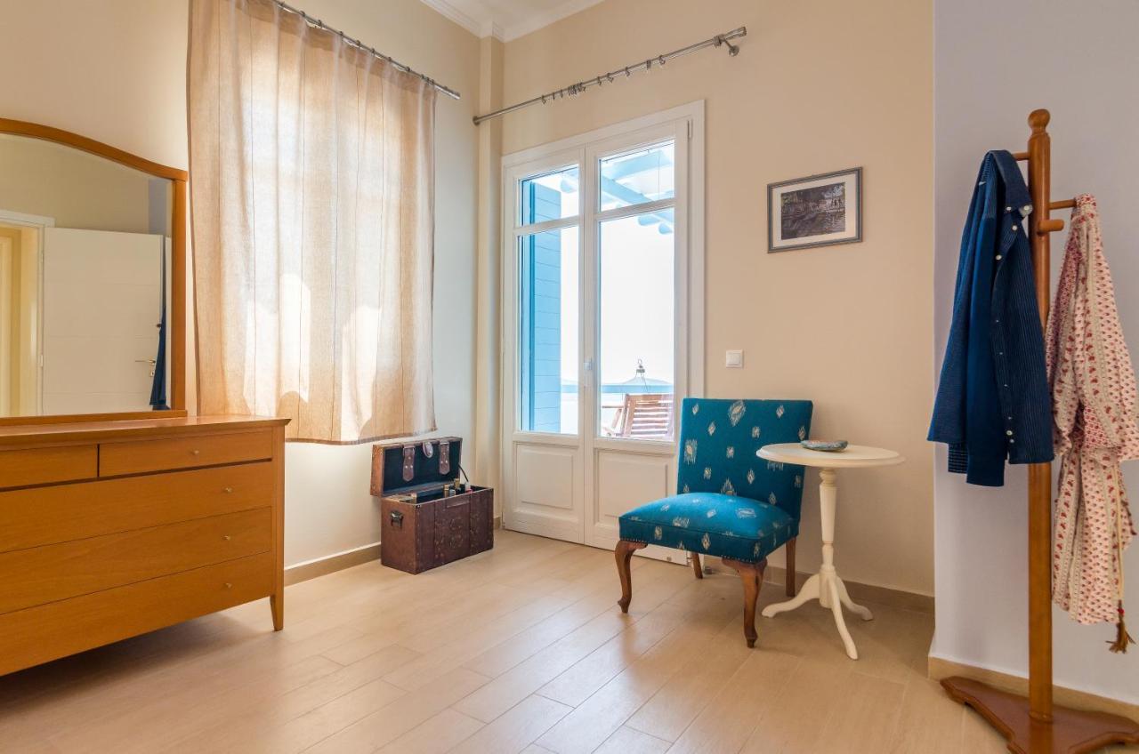 Villa Blue Sky Trypiti Bagian luar foto