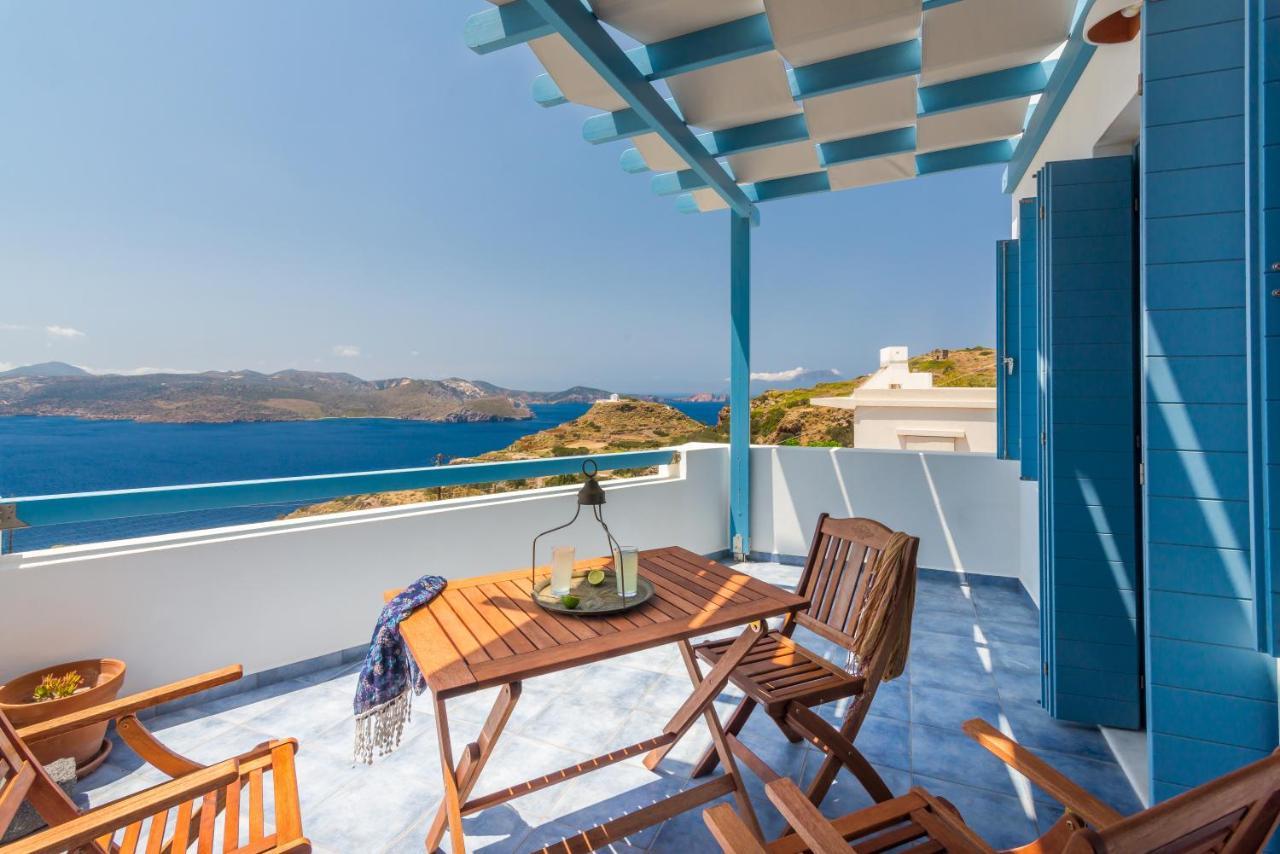 Villa Blue Sky Trypiti Bagian luar foto