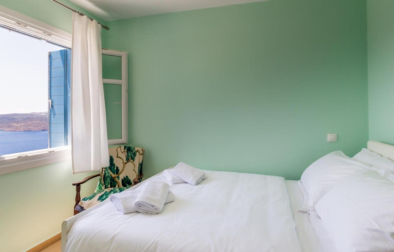 Villa Blue Sky Trypiti Bagian luar foto
